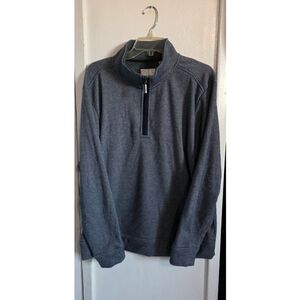 Tommy Bahama Men's Charcoal Zip-Up Sweater